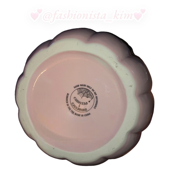 Cobwebs & Cauldrons Pink jack-o-lantern pumpkin canister - Picture 8 of 9